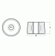 Washer anodes For Hamilton MJP Ultrajet engine Jet HJ274/292/362 - Zinc - 38mm-1.50" - original part number: 8729-926-009 - 02528 - Tecnoseal